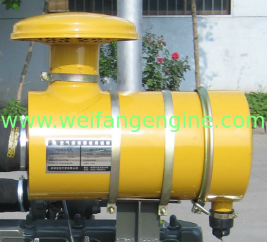 Air filter assemblly for Weifang diesel Engine 295/495/4100/4105/6105/6113/6126