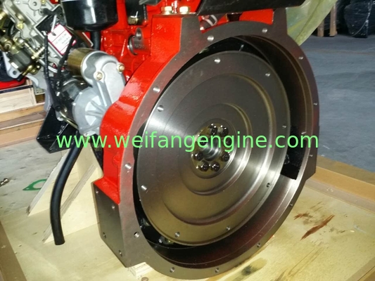 3000rpm 4JB Diesel Engine Prime Power From 45KW To 75KW For Power Of  The Fire Fighting Pump In Red